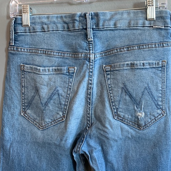 MOTHER, high waisted looker, ankle fray - Picture 6 of 7